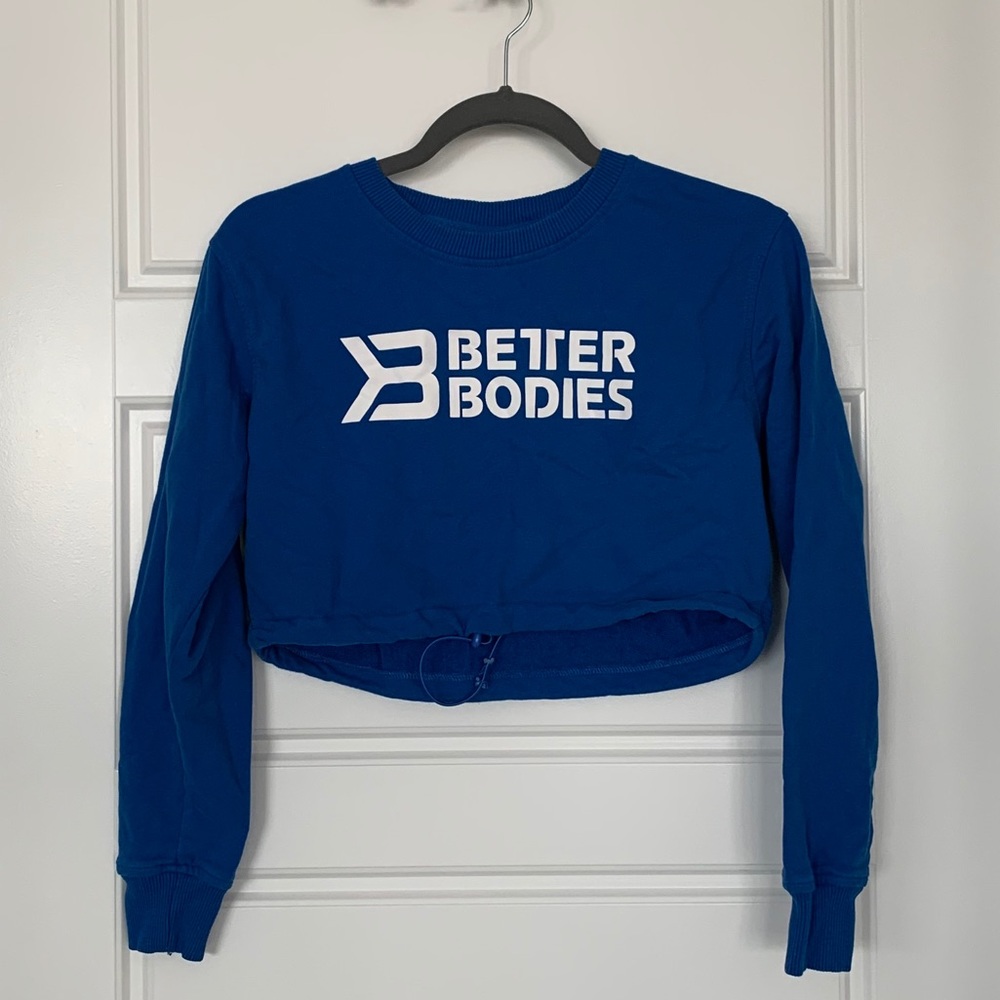 Cropped sweatshirt